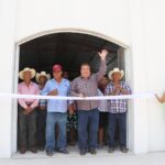 Mariano Rosales y autoridades ejidales inauguran casa ejidal en Progreso Agrario