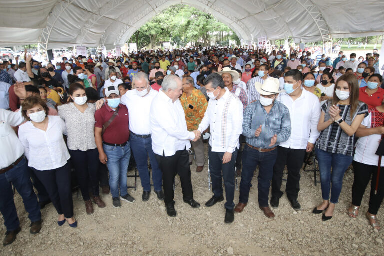 En Palenque, Rutilio Escandón encabeza el arranque del Programa Fertilizantes para el Bienestar 2022