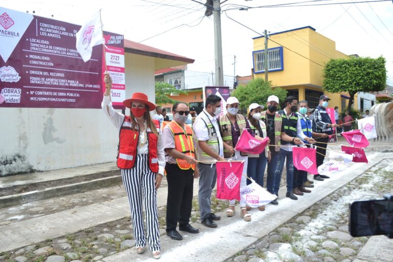 CON OBRA DE ALCANTARILLADO SE DA PRIORIDAD A LA SALUD EN COLONIAS DE TAPACHULA