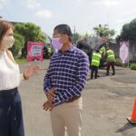 SUPERVISA ROSY URBINA LOS TRABAJOS DE BACHEO EN TAPACHULA