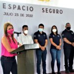 CON PROGRAMA “ESPACIO SEGURO” SE FORTALECE LA TRANQUILIDAD Y BIENESTAR: ROSY URBINA