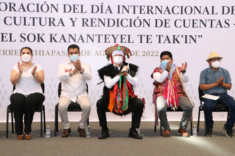 <strong>Encabeza Rutilio Escandón conmemoración del Día Internacional de los Pueblos Indígenas</strong>