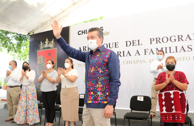 Rutilio Escandón arranca entrega de paquetes alimentarios a familias en situación de vulnerabilidad￼