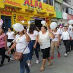 En la Semana Mundial de la Lactancia Materna se realiza marcha en Villaflores