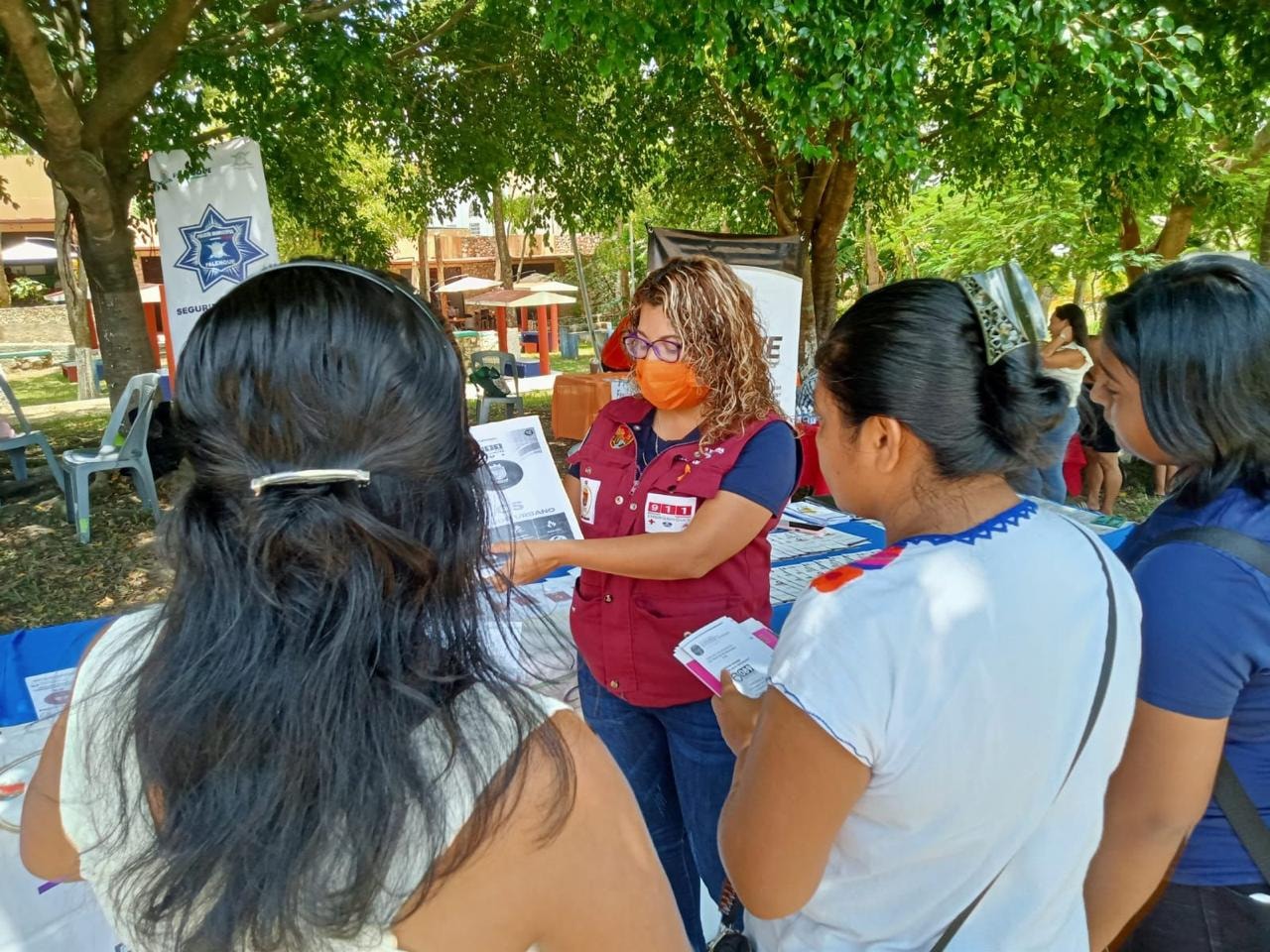 Participa SSyPC en Feria de Prevención «Cerca de Ti» en Palenque