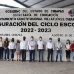 Mariano Rosales Zuarth dio arranque al Ciclo Escolar 2022-2023