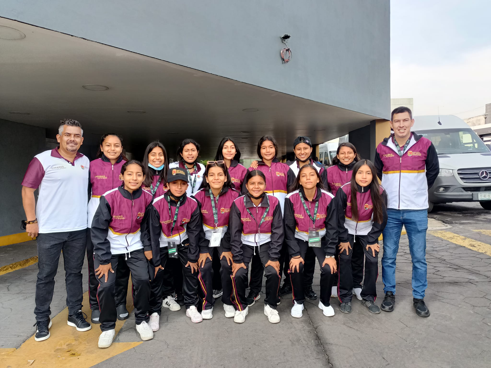 Indeporte respaldó a la Selección Chiapas en la “Súper Copa Femenil de Fútbol Sub-15 2022”