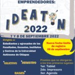 Invitan a la comunidad UNACH a participar en el IDEATON 2022