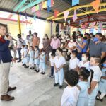 Inaugura Rutilio Escandón espacios educativos en el Jardín de Niñas y Niños Tomás Martínez Vázquez￼