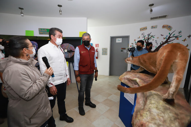 Inaugura Rutilio Escandón rehabilitación de las instalaciones del Zoológico Miguel Álvarez del Toro