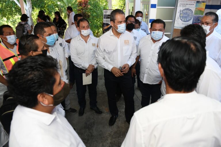 <strong>Continúa recorrido del  rector de la UNACH Carlos Faustino Natarén Nandayapa en los Campus de la zona Norte del estado</strong>