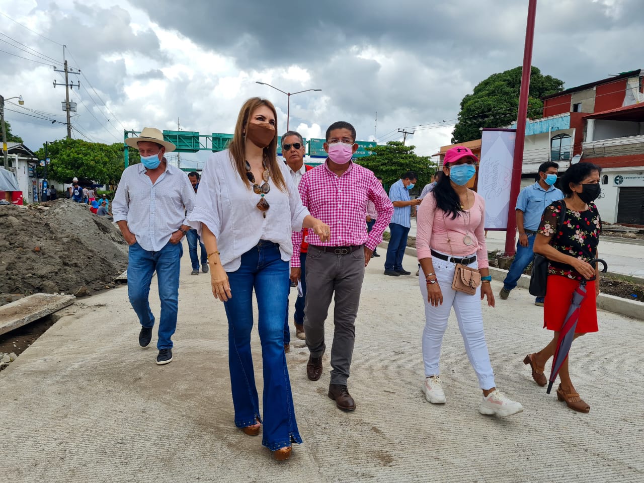 AVANZA LA OBRA INTEGRAL DEL BOULEVARD DE LA COLONIA 5 DE FEBRERO