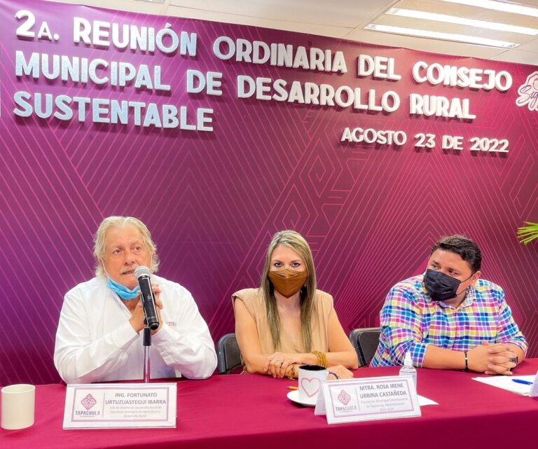 ROSY URBINA ANUNCIA CREACIÓN DEL BANCO DE SEMILLAS DE TAPACHULA