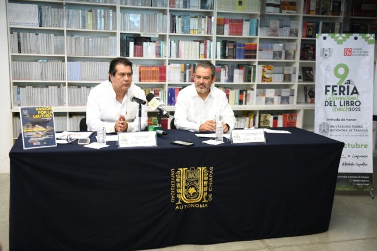 <strong>Anuncia la realización de la 9.a Feria Internacional del Libro UNACH 2022</strong>