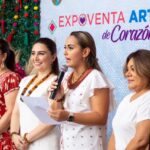 Inaugura Alejandra Martínez “Expo venta Artesanal de Corazón” en Congreso