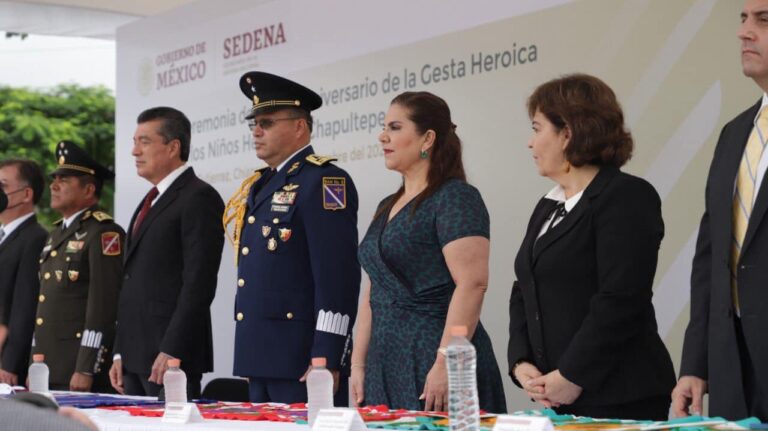 Participa diputada Trejo Huerta en Conmemoración 175 Aniversario de la Batalla de Chapultepec