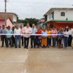 En Jesús M Garza Mariano Rosales entrega calle pavimentada