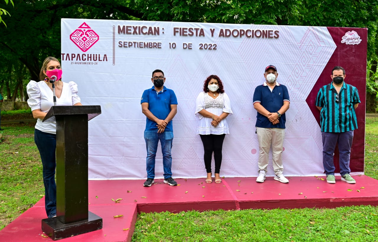 REALIZAN FERIA DE ADOPCIONES DE MASCOTAS A LA MEXICANA, EN PARQUE ECOLÓGICO DE TAPACHULA