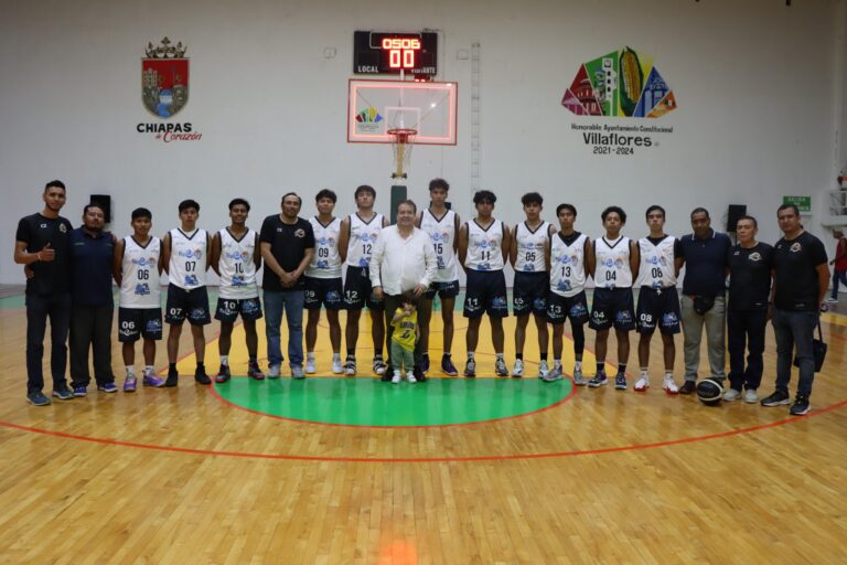 Inaugura Mariano Rosales Campeonato Nacional de Básquetbol U18