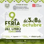 Todo listo para la 9a. Feria Internacional del Libro UNACH 2022 