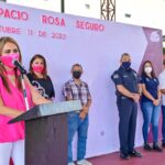 CON ESPACIO ROSA SEGURO SE CONSOLIDAN ACCIONES EN BENEFICIO DE LA TRANQUILIDAD DE LA SOCIEDAD: ROSY URBINA.