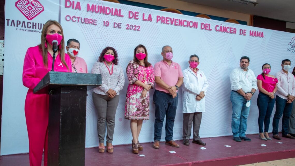 ROSY URBINA ENCABEZA CONMEMORACIÓN DEL DÍA MUNDIAL DE LA LUCHA CONTRA EL CÁNCER DE MAMA