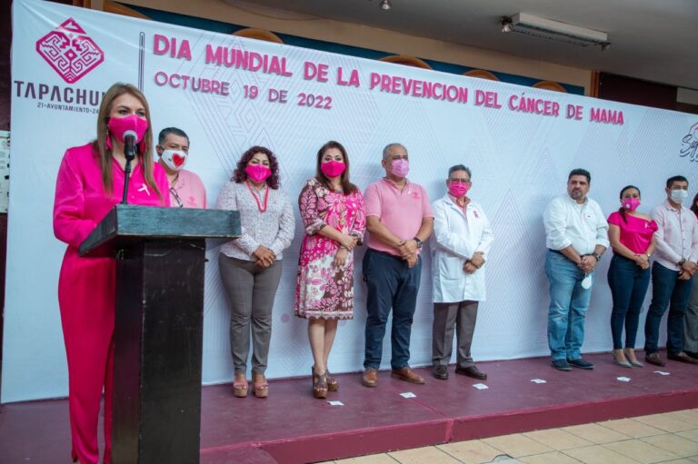 ROSY URBINA ENCABEZA CONMEMORACIÓN DEL DÍA MUNDIAL DE LA LUCHA CONTRA EL CÁNCER DE MAMA