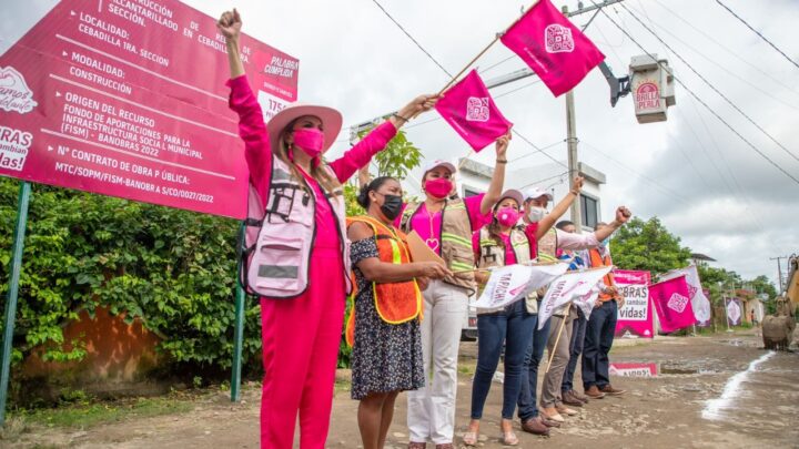 BAJO LOS PRINCIPIOS DE LA CUARTA TRANSFORMACIÓN, SEGUIMOS CAMBIANDO EL ROSTRO DE TAPACHULA: ROSY URBINA