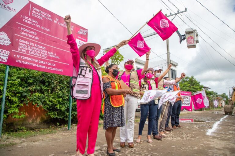 BAJO LOS PRINCIPIOS DE LA CUARTA TRANSFORMACIÓN, SEGUIMOS CAMBIANDO EL ROSTRO DE TAPACHULA: ROSY URBINA