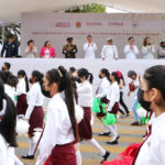 <strong>Presencia Rutilio Escandón el desfile conmemorativo al CXII Aniversario de la Revolución Mexicana</strong>