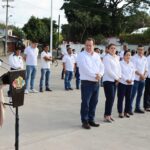 Mariano Rosales encabeza homenaje a la Bandera por Aniversario de la Revolución Mexicana