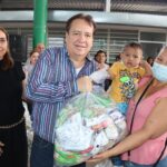 Mariano Rosales y Margarita Sarmiento encabezan entrega de Programa Alimentario