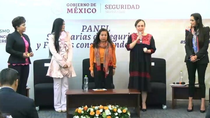 Participa Zepeda Soto en Panel Nacional de Secretarias de Seguridad y Fiscales