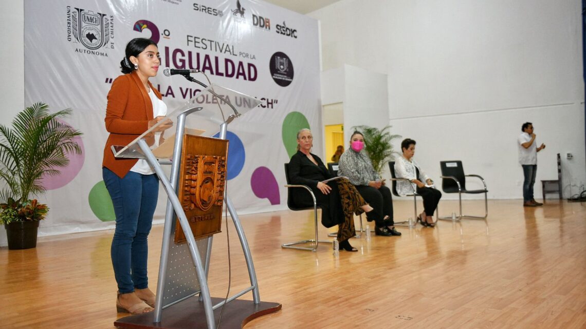 Inauguran actividades del 2º. Festival por la Igualdad de la Universidad Autónoma de Chiapas