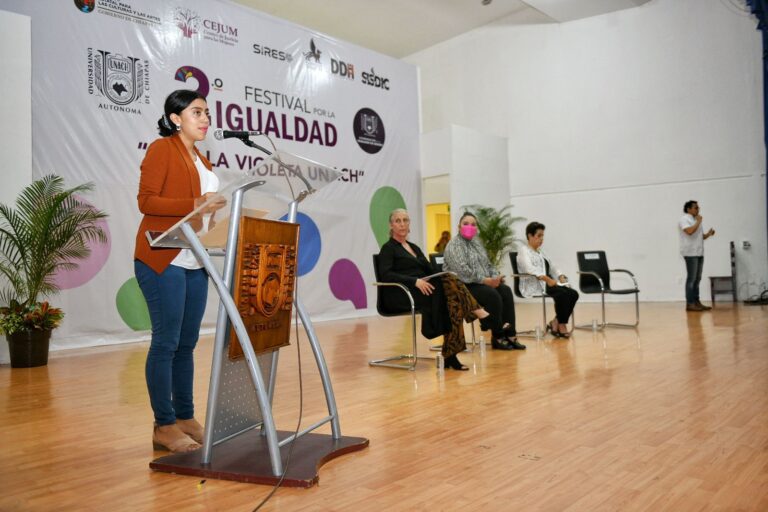 Inauguran actividades del 2º. Festival por la Igualdad de la Universidad Autónoma de Chiapas