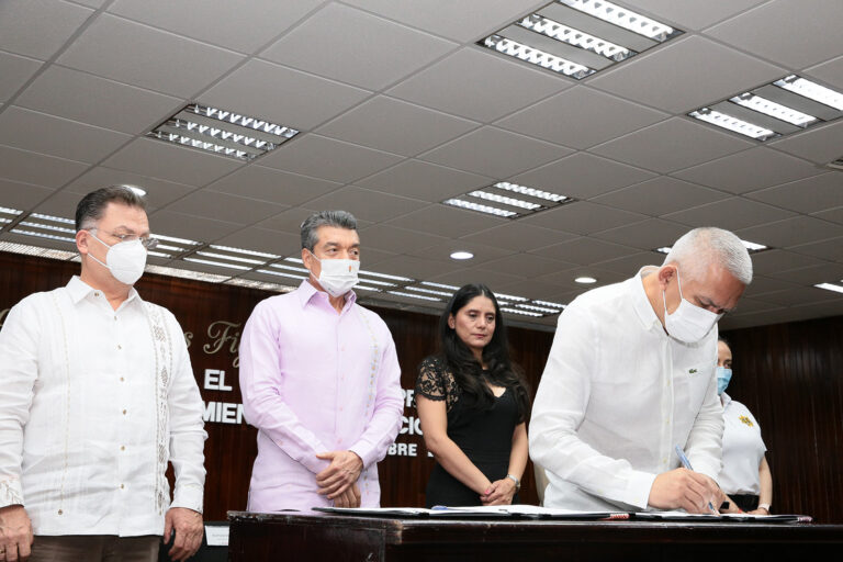 <strong>Encabeza Rutilio Escandón firma de convenio del Programa de Justicia Terapéutica para el tratamiento de adicciones</strong>