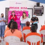 AYUNTAMIENTO REALIZA BRIGADA ROSA EN CERSS 4 FEMENIL