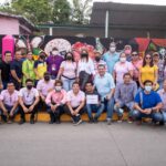 ROSY URBINA VISITA Y ENTREGA RECONOCIMIENTOS A MURALISTAS DEL PANTEÓN MUNICIPAL