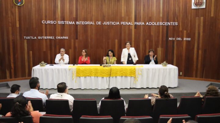 Inicia Poder Judicial curso sobre Justicia Penal para Adolescentes