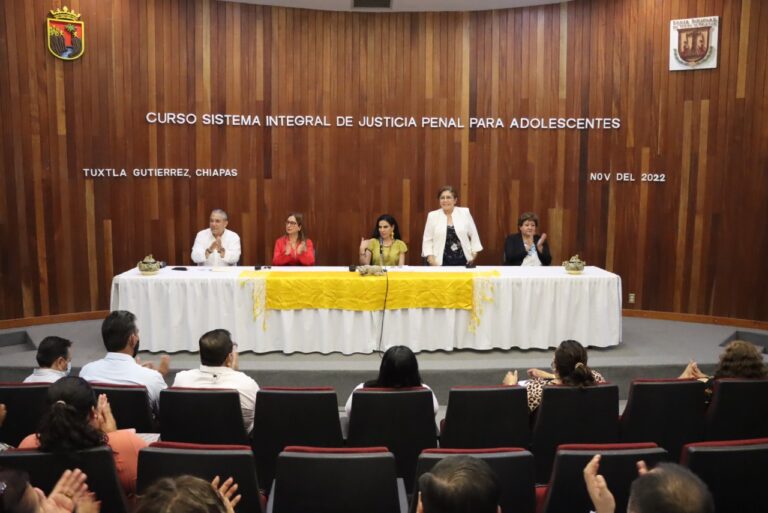 Inicia Poder Judicial curso sobre Justicia Penal para Adolescentes