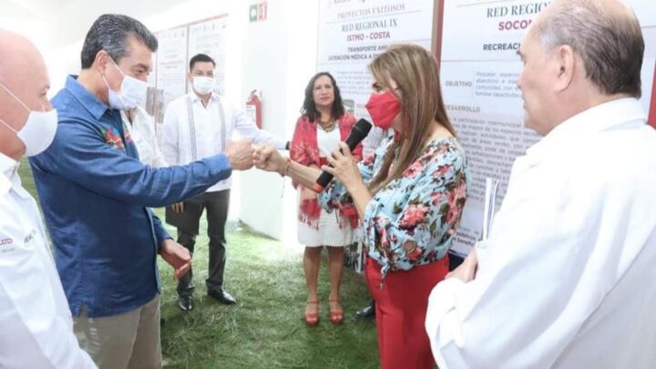 Encabeza Rutilio Escandón toma de protesta de la Red Chiapaneca de Municipios por la Salud 2022