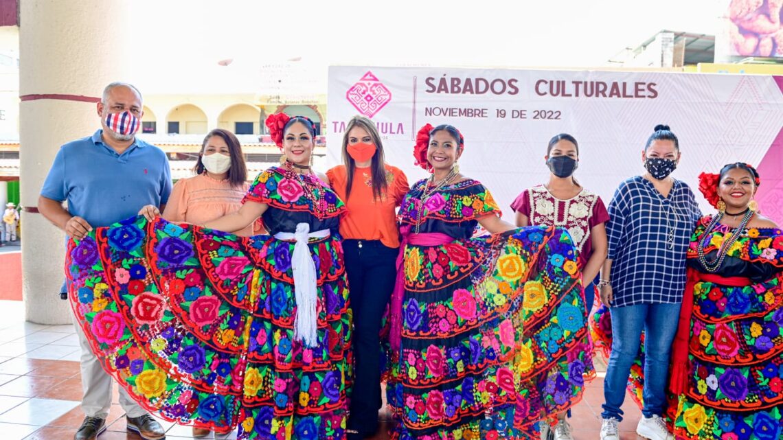 ROSY URBINA PUSO EN MARCHA EL PROGRAMA SÁBADOS CULTURALES, EN EL PARQUE CENTRAL MIGUEL HIDALGO