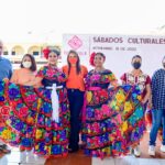 ROSY URBINA PUSO EN MARCHA EL PROGRAMA SÁBADOS CULTURALES, EN EL PARQUE CENTRAL MIGUEL HIDALGO