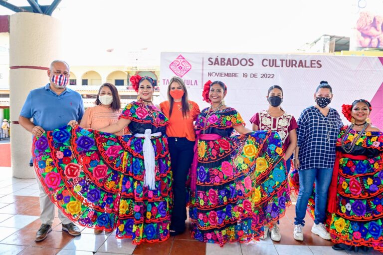 ROSY URBINA PUSO EN MARCHA EL PROGRAMA SÁBADOS CULTURALES, EN EL PARQUE CENTRAL MIGUEL HIDALGO