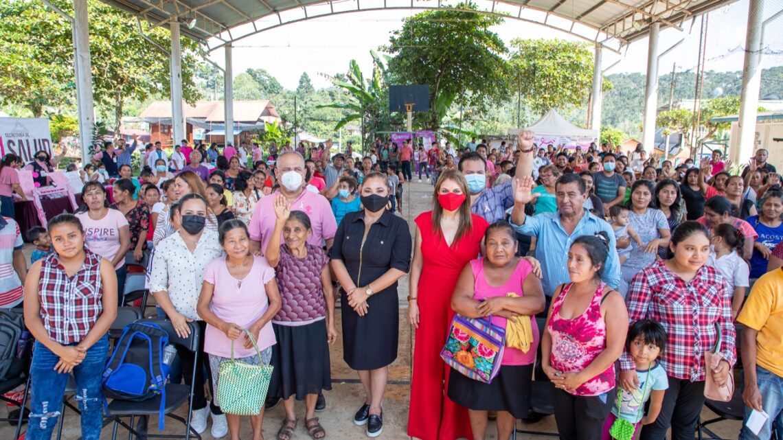 ROSY URBINA ENCABEZA EL “DÍA ROSA” EN EJIDO INDEPENDENCIA