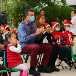 <strong>Rutilio Escandón celebra la Navidad y lleva regalos a niñas y niños de la Casa Hogar Infantil del DIF</strong>