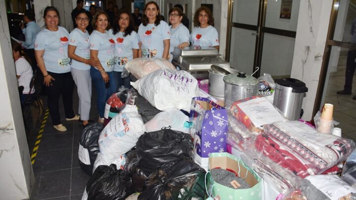 El Voluntariado del DIF Villaflores realiza el evento “Abrigando Corazones”.