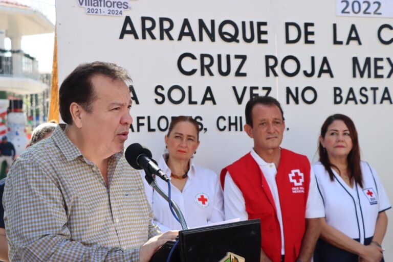 Mariano Rosales da arranque de la Colecta Anual de la Cruz Roja 2022