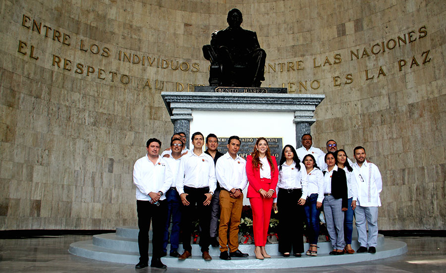 Tania Robles comparece ante el Congreso del Estado tras su cuarto año de administración