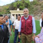 <strong>Casi listo el campo de fútbol en Osumacinta: Ángel Torres</strong>